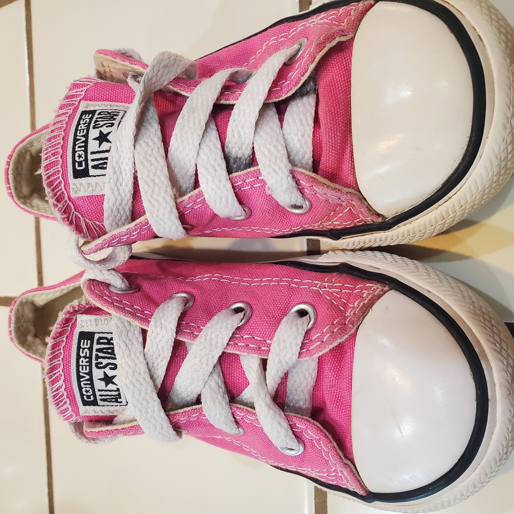 Converse Kids Pink Sneakers